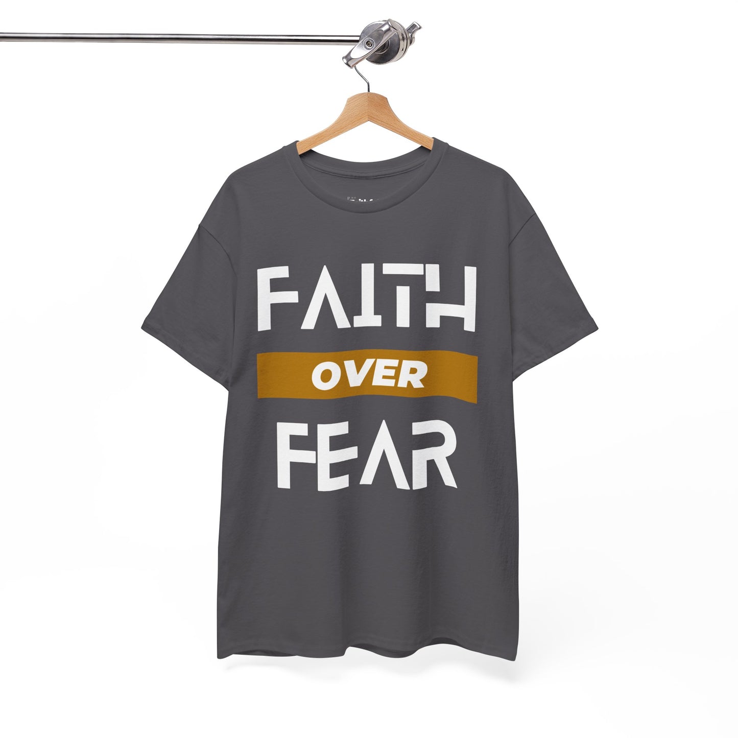 Faith Over Fear — Light Ink | Unisex Tee