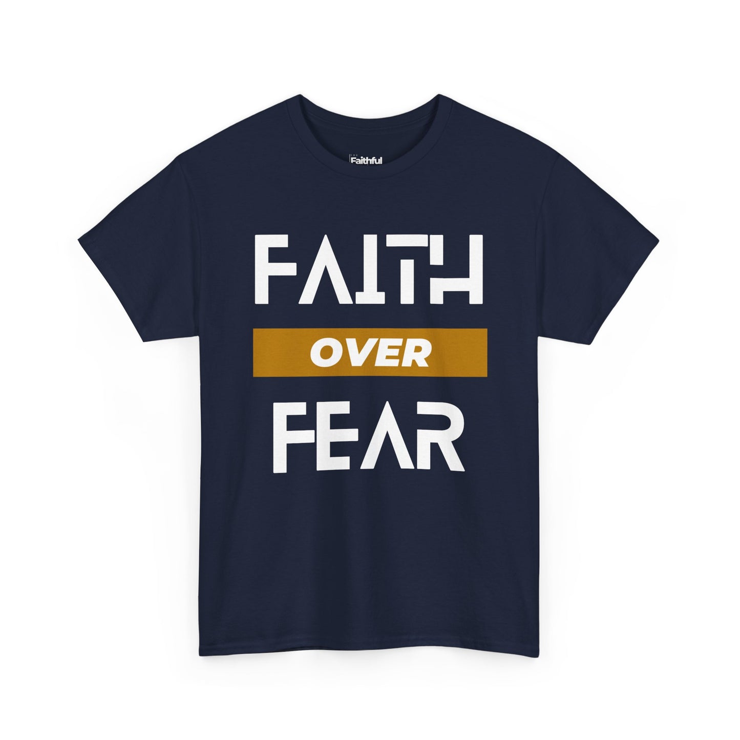 Faith Over Fear — Light Ink | Unisex Tee