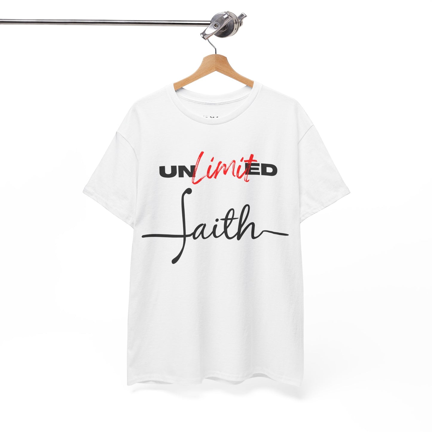 Unlimited Faith — Dark Ink | Unisex Tee
