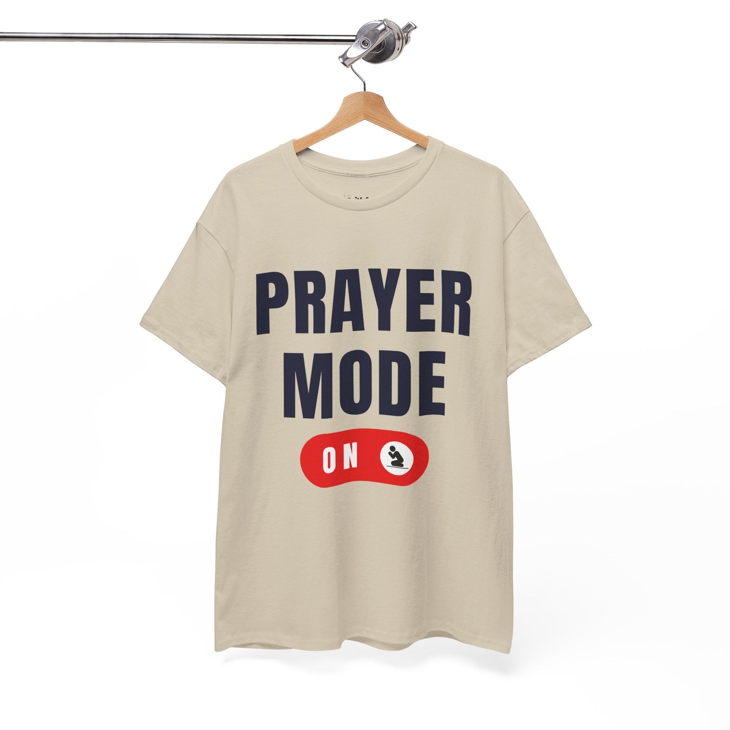Prayer Mode ON — Dark Ink | Unisex Tee